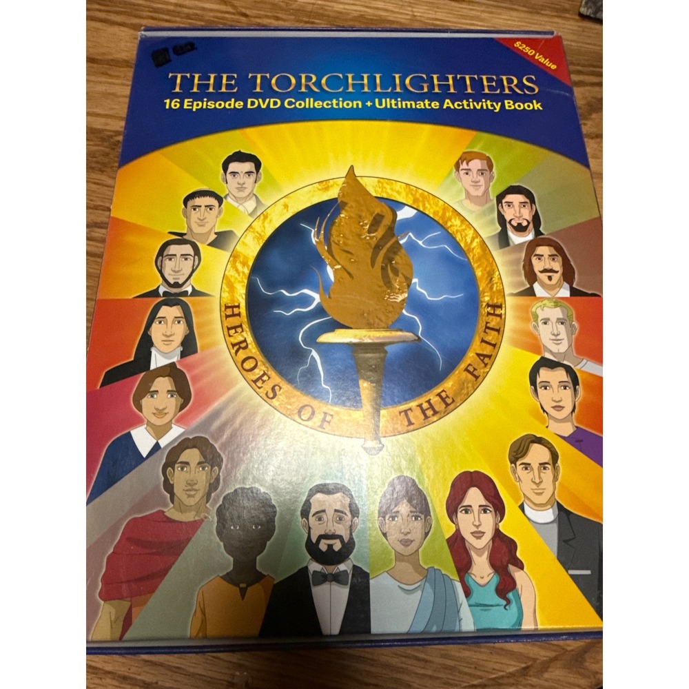 The Torchlighters 16 Episode DVD Collection and Ultimate Activity Book Set